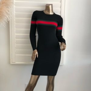Rib Knitted Bodycon Dress!!